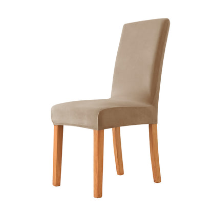 Velvet Stretch Spandex Dining Chair Cover