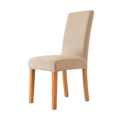 Velvet Stretch Spandex Dining Chair Cover